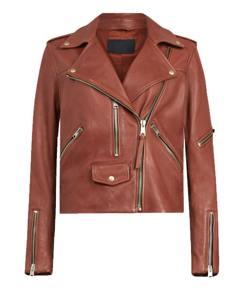 Darnley Leather Womens Biker Jacket