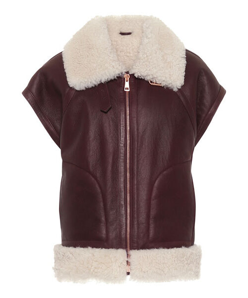 Sleeveless-Womens-Shearling-Fur-Leather-Coat-Vest
